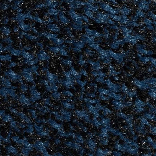 Farbe Black Blue melierte Schmutzfangmatten